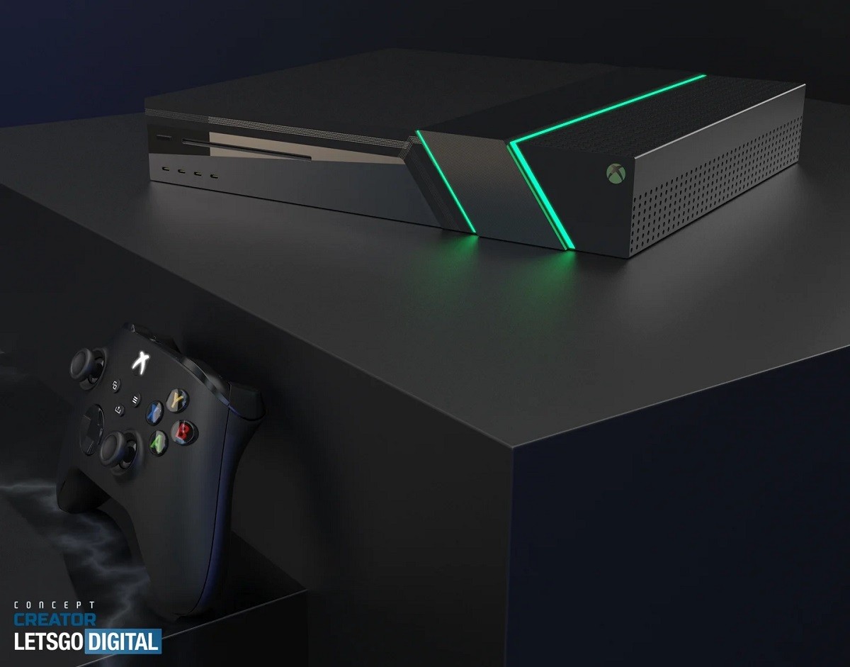 XSX的继任机型Xbox Series X Elite渲染图曝光 2023年发售