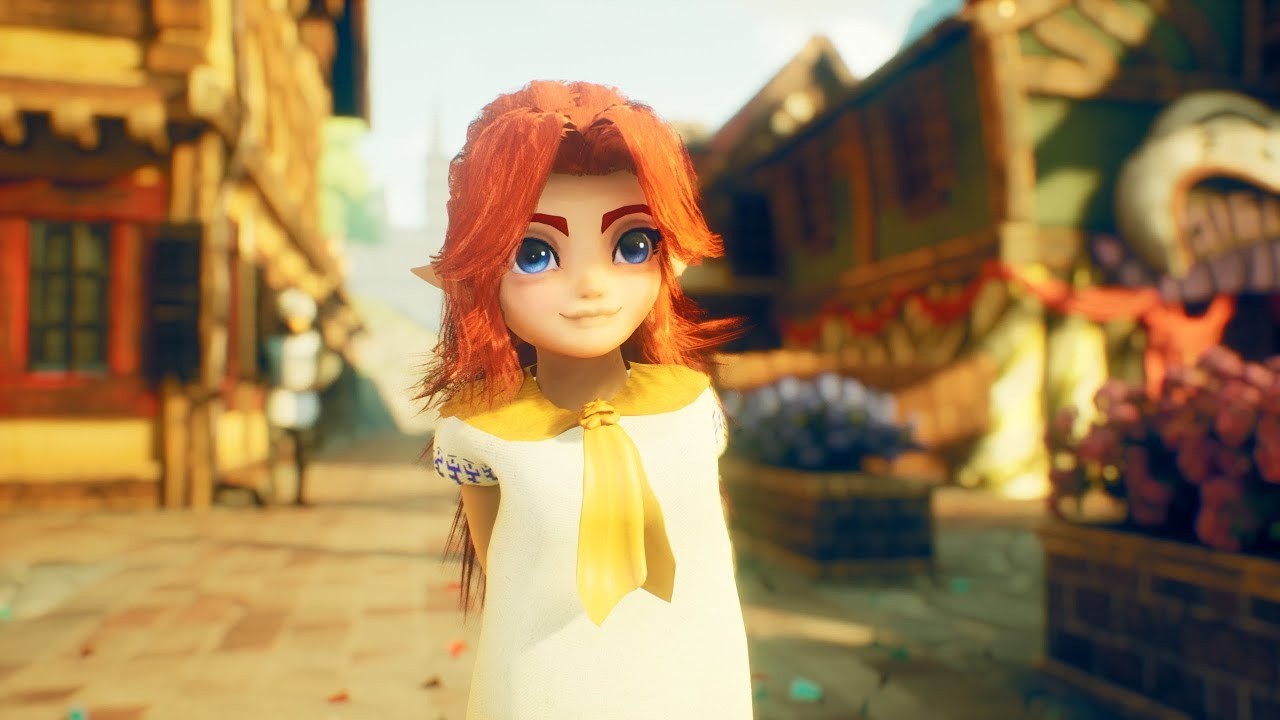 幻想5.1重制《塞尔达：时之笛》新演示马龙很美