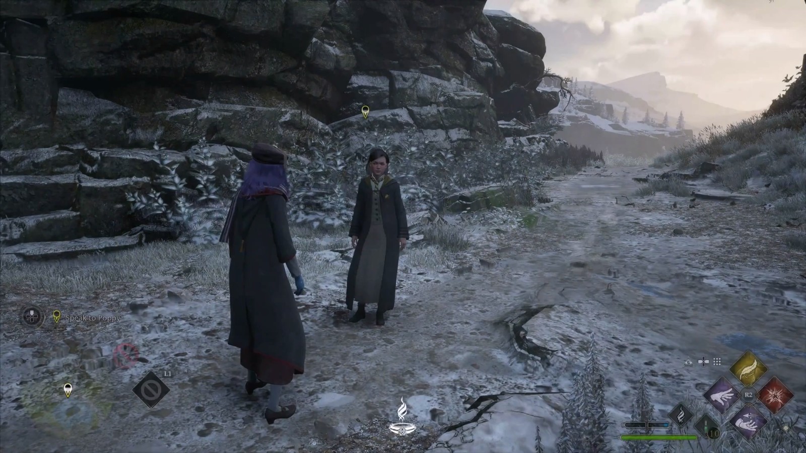 《霍格沃茨之遗》11分钟的演示展示潜行和魔法之战