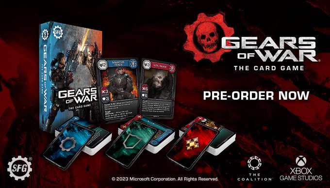 《战争机器：卡牌游戏》开放预订价34.99英镑