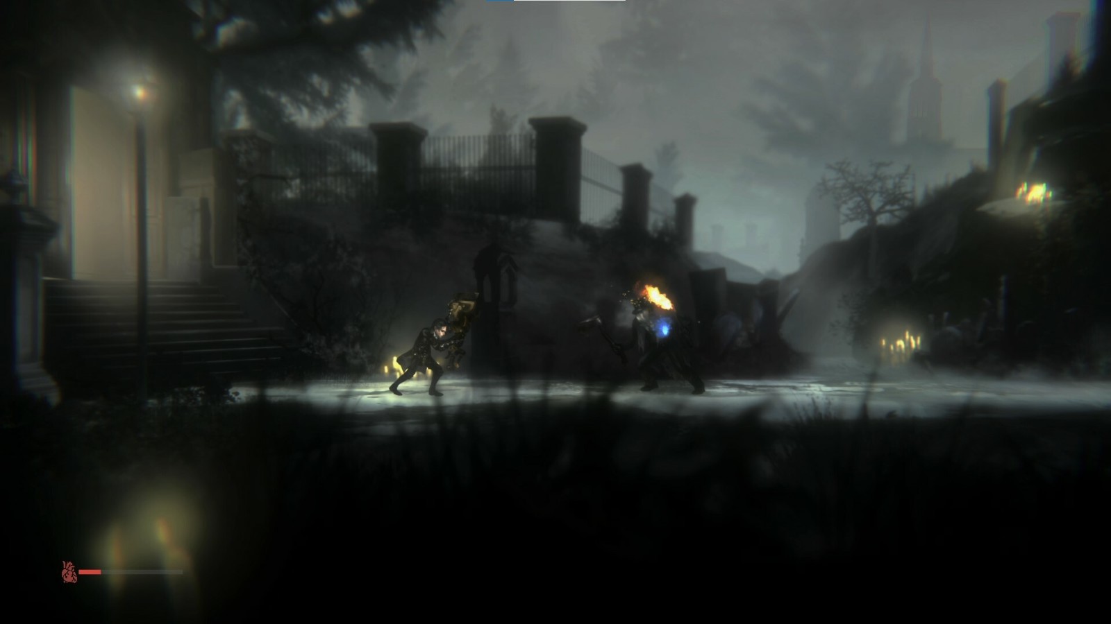 横版动作冒险游戏《蒸汽世界 超越心灵》新闻舞台Demo