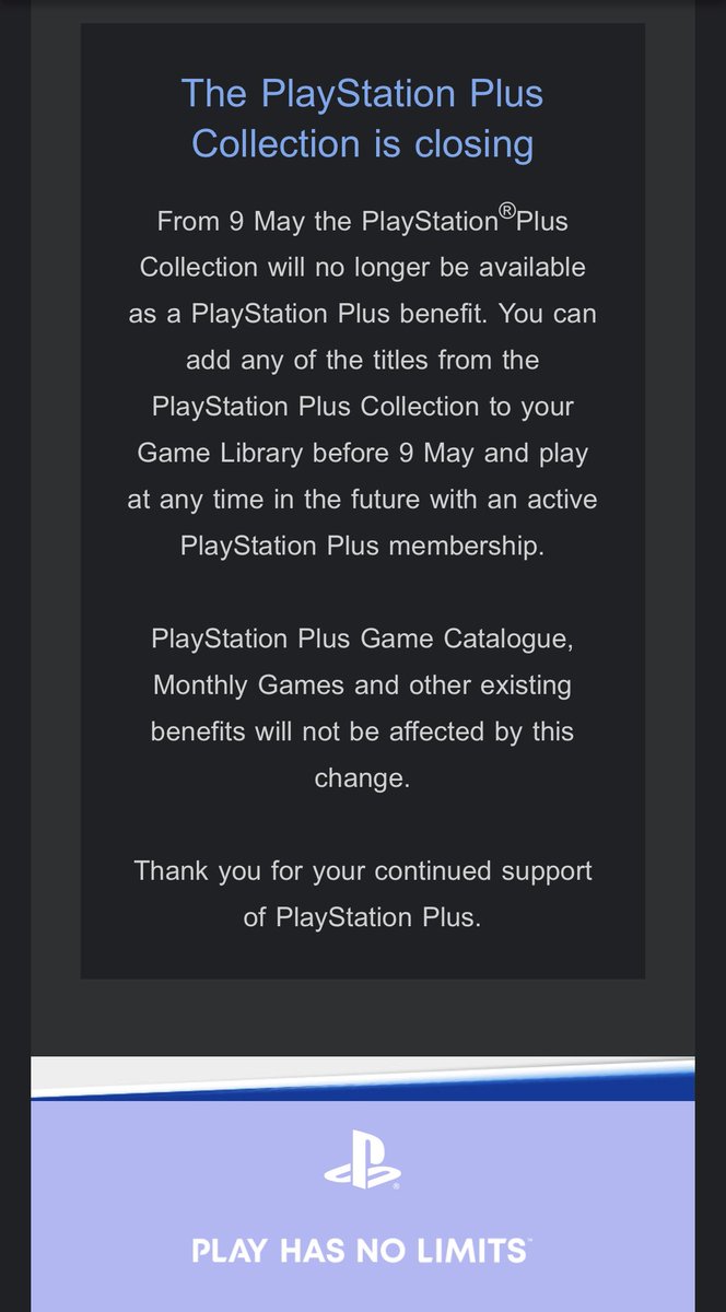 索尼宣布5月关闭PSCollection