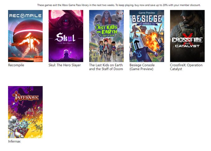 《小骨：英雄杀手》等6款游戏将于2月上半月退出XGP