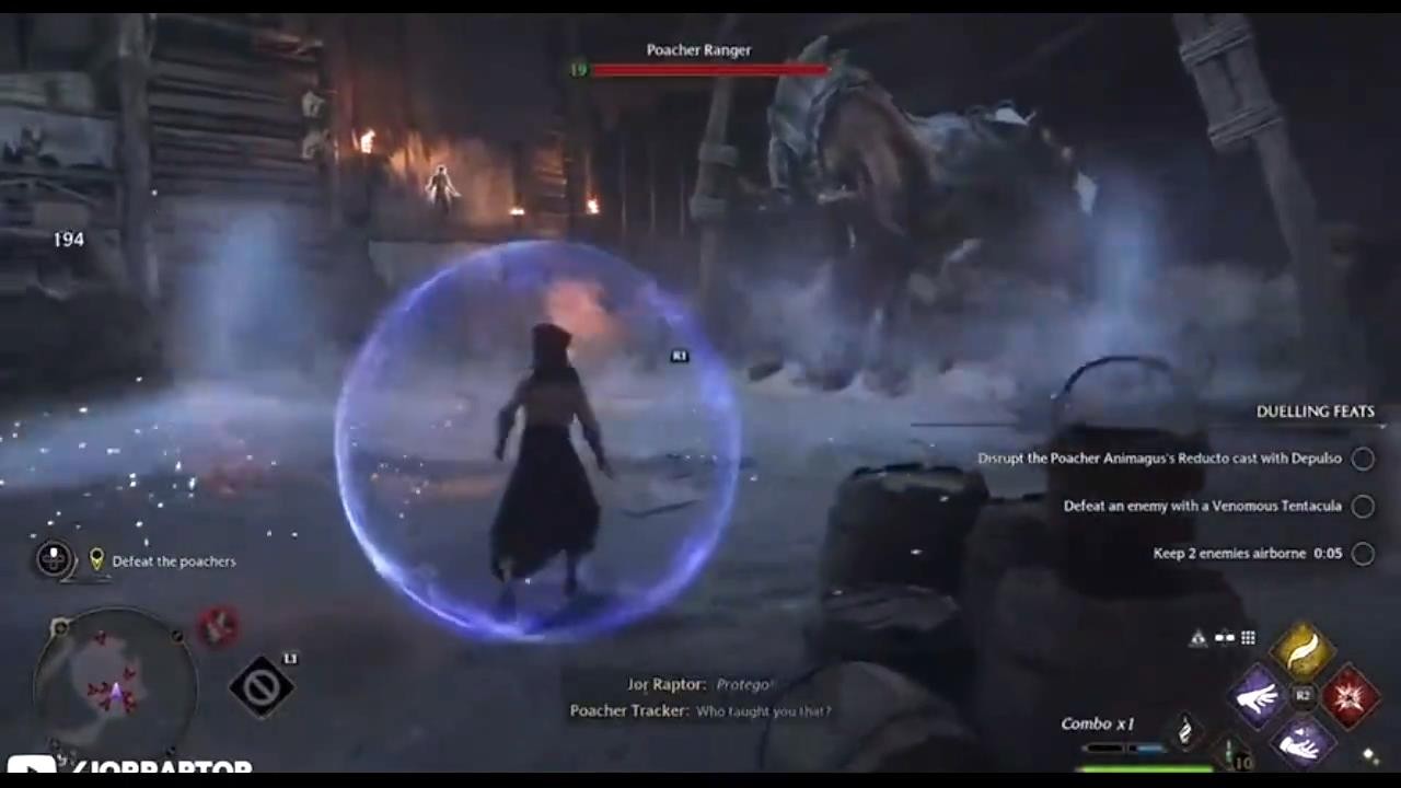 《霍格沃茨之遗》ff14谁比龙腾等魔法之战强？