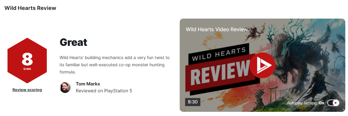 《狂野之心》IGN8分:模仿十分好