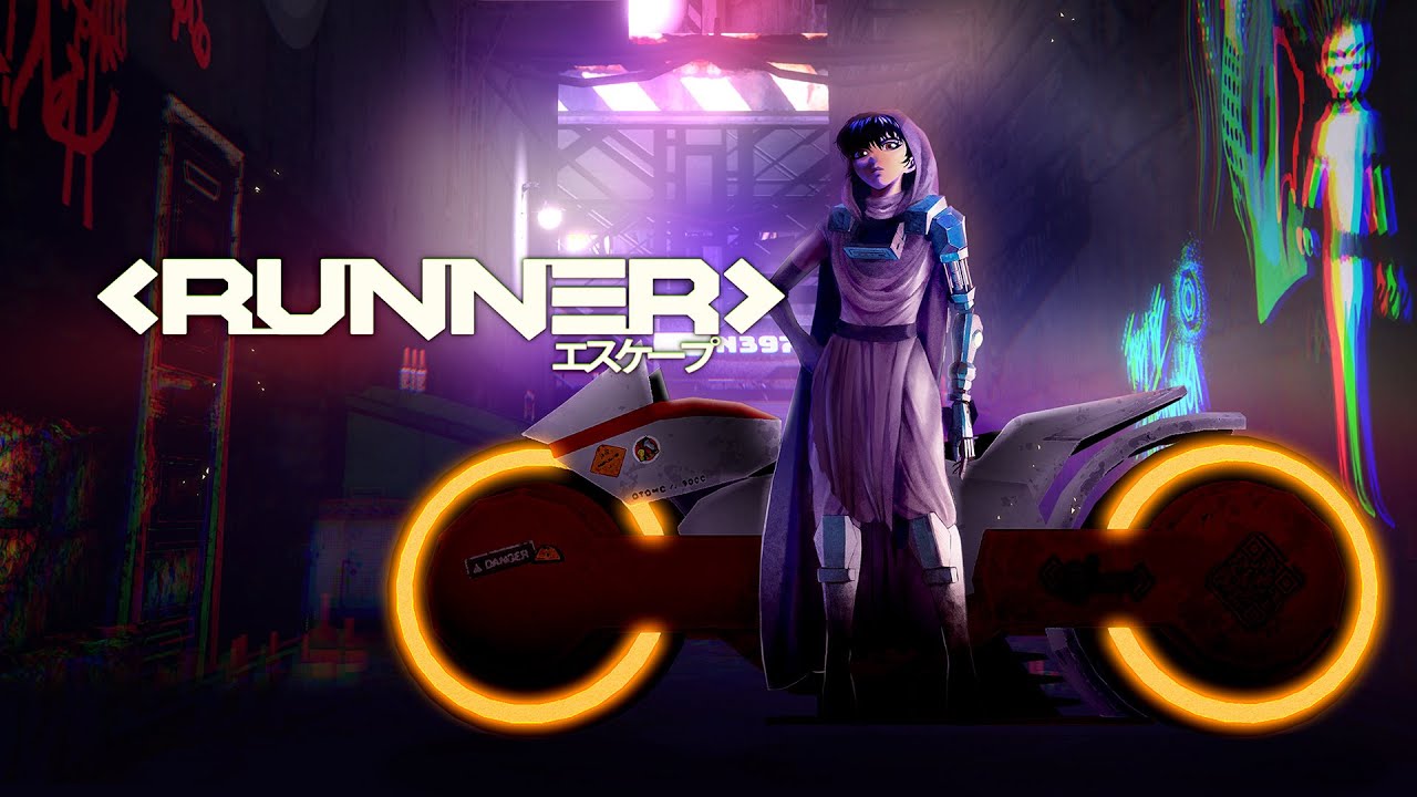 80年代动漫摩托车公路自行车赛PSVR2版《RUNNER》公布