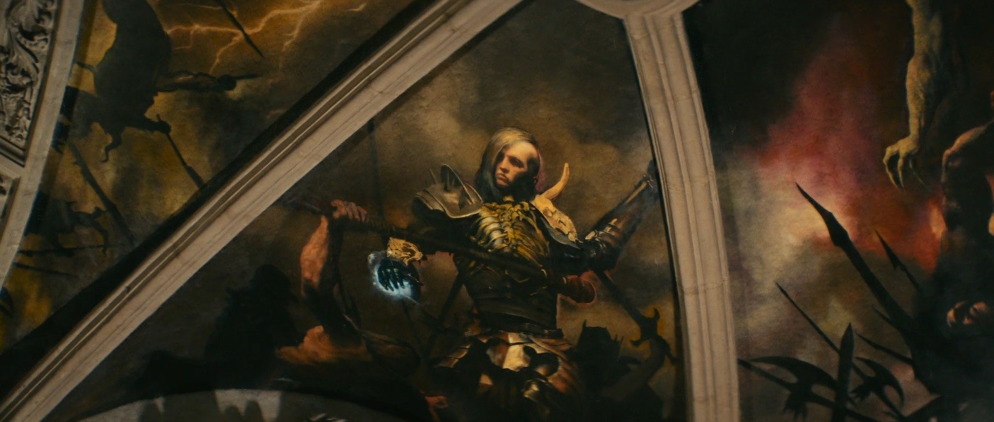 《暗黑破坏神4》公测上升到最高级时被描绘成法国的教堂