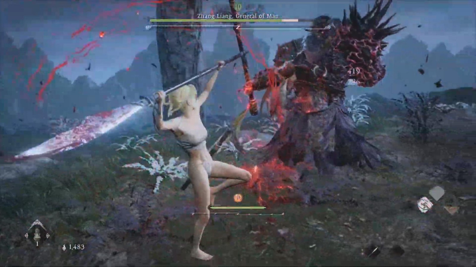 《卧龙》超猛者穿着内衣打Boss张梁吕布也是无奈之举