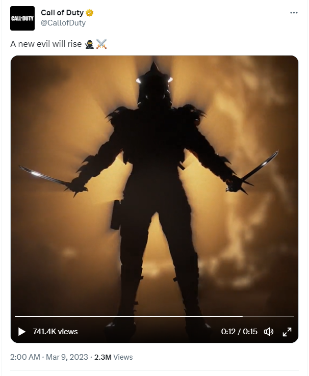 新角色来了《COD19》发售《忍者神龟》大反派