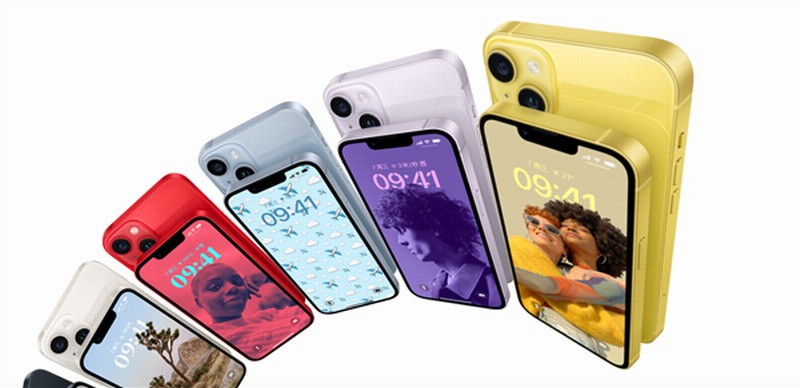iPhone14和Plus的黄色版今天正式发售了。官方价格已经破了