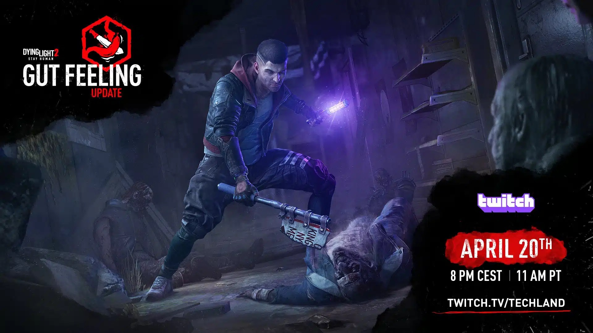 《消逝的光芒2》4将于3月21日同步直播和发布更新。
