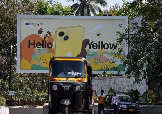 苹果在印度的年销售额达到近60亿美元，同比增长50%
