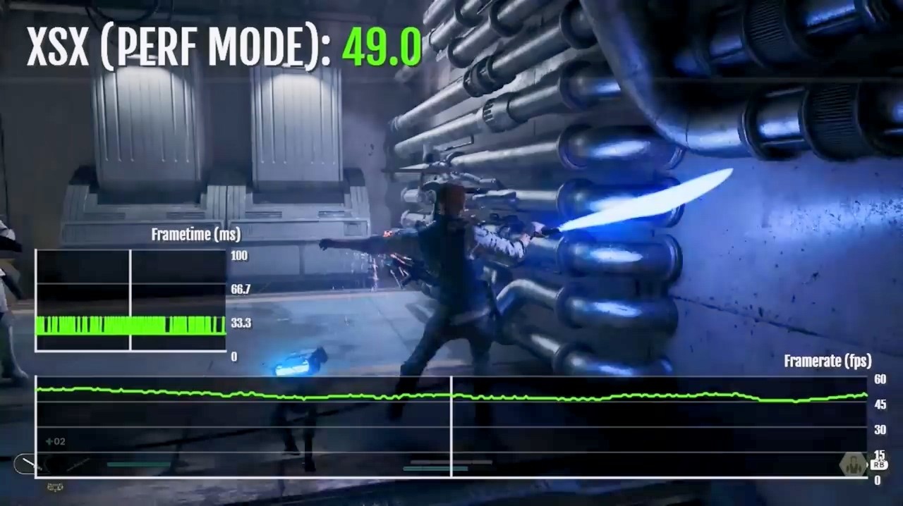 《星球大战绝地：幸存者》大型机30模式是最佳选择。

