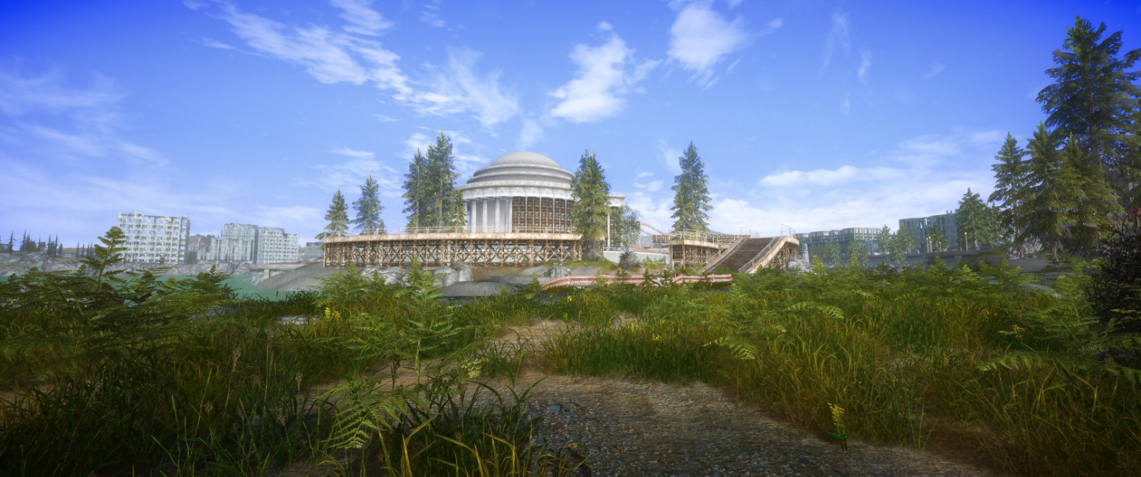 《辐射3》高清大修模块版本保留风格以提高画质
