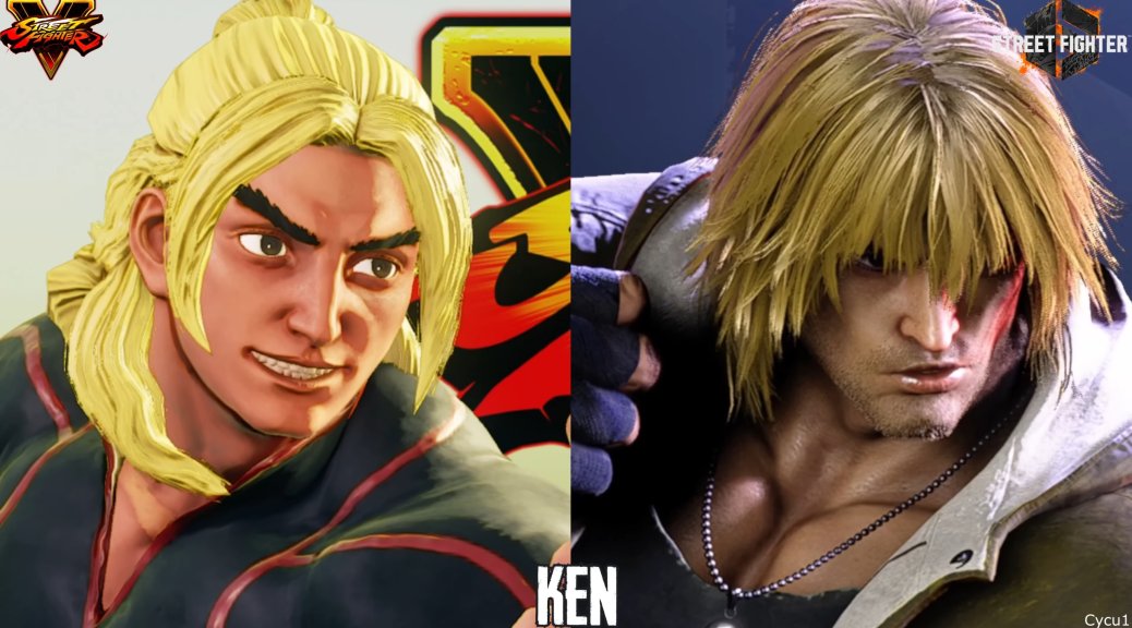 与《街头霸王5》视频显示屏相比，《街头霸王6》取得了显著进步。
