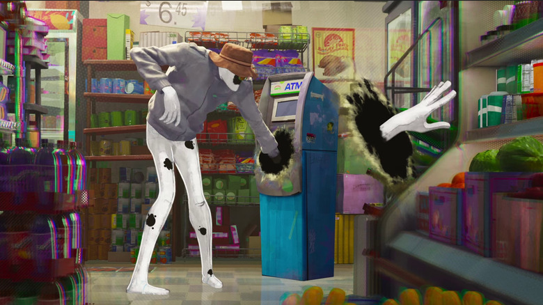 《蜘蛛侠：纵横宇宙》剪掉结尾的彩蛋：故事还没有结束。
