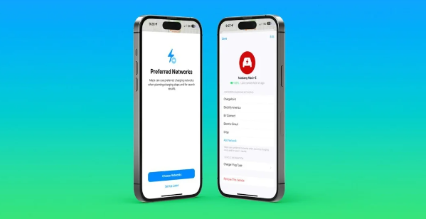 苹果的新iOS17功能为电动汽车车主提供了实时可用的充电站信息
