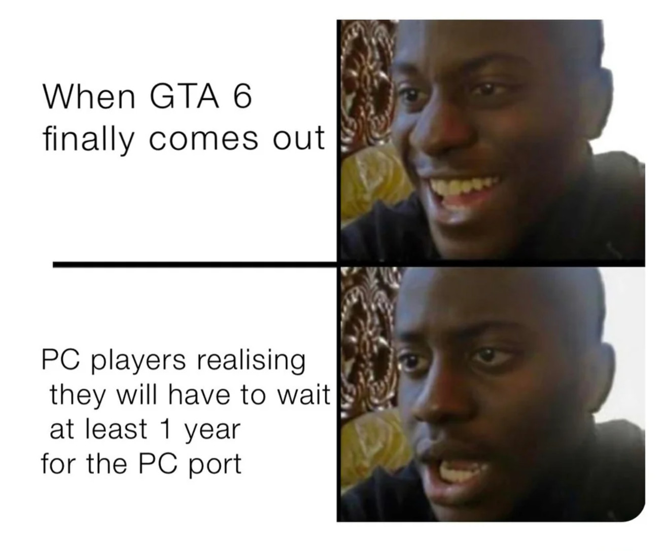 《GTA6》的外国粉丝担心他们将无法玩PC版。
