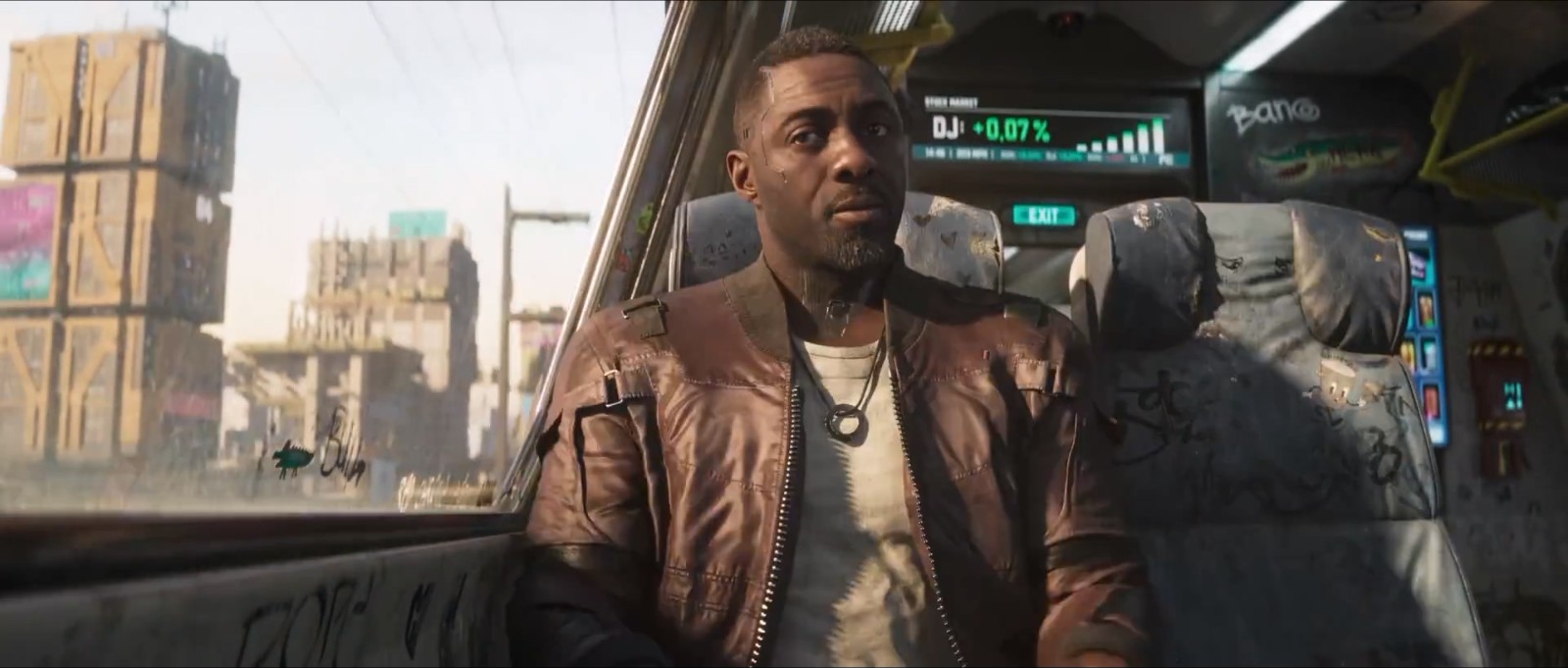 《赛博朋克2077：往日之影》CG预览画质逼真，效果极佳。
