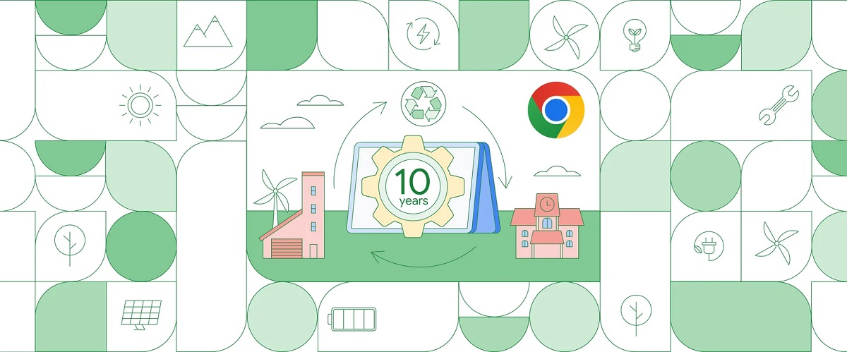 谷歌将Chromebook更新支持从8年延长到10年
