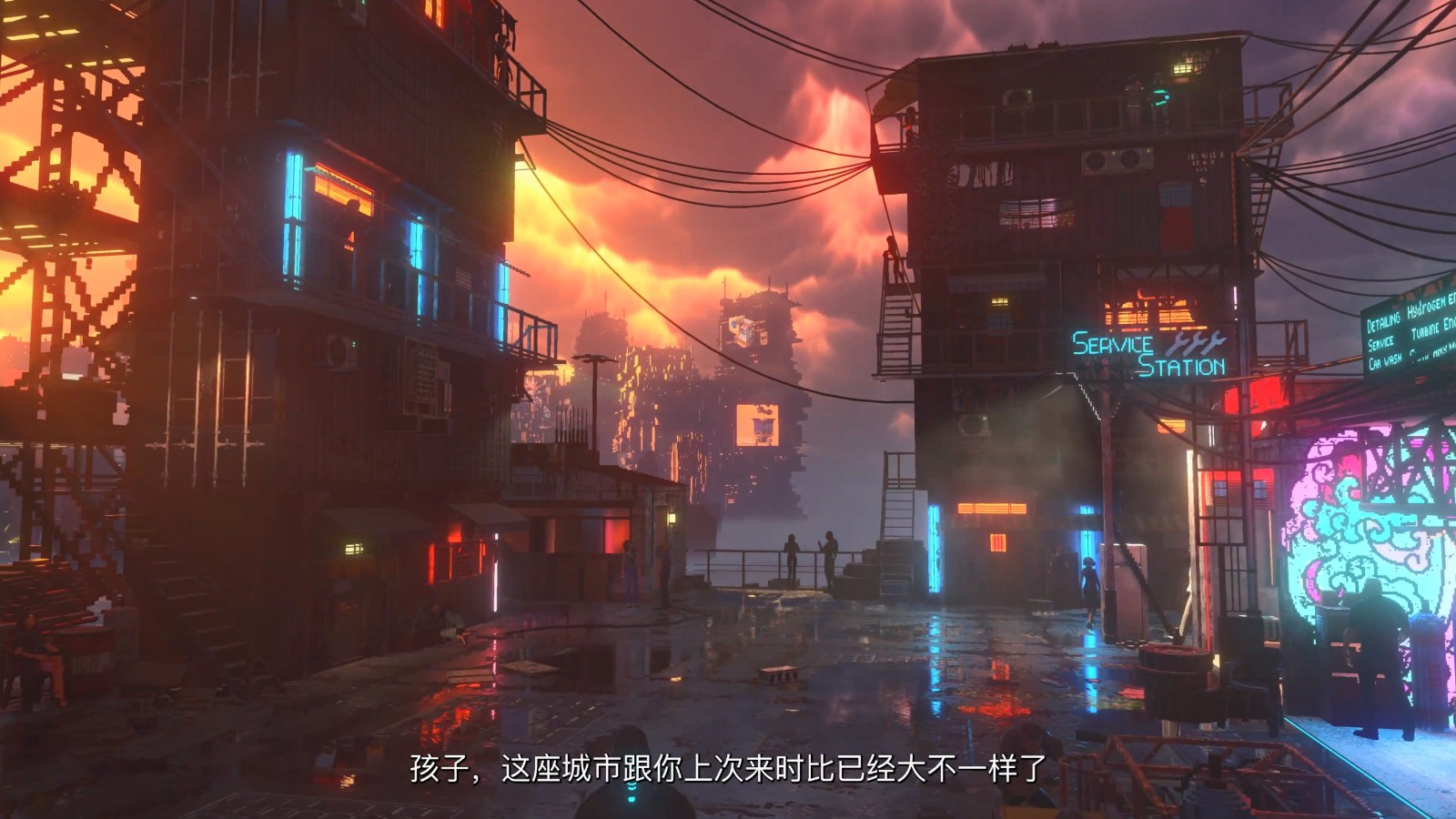 《尼瓦利斯》TGS预览赛博朋克风生活模拟游戏
