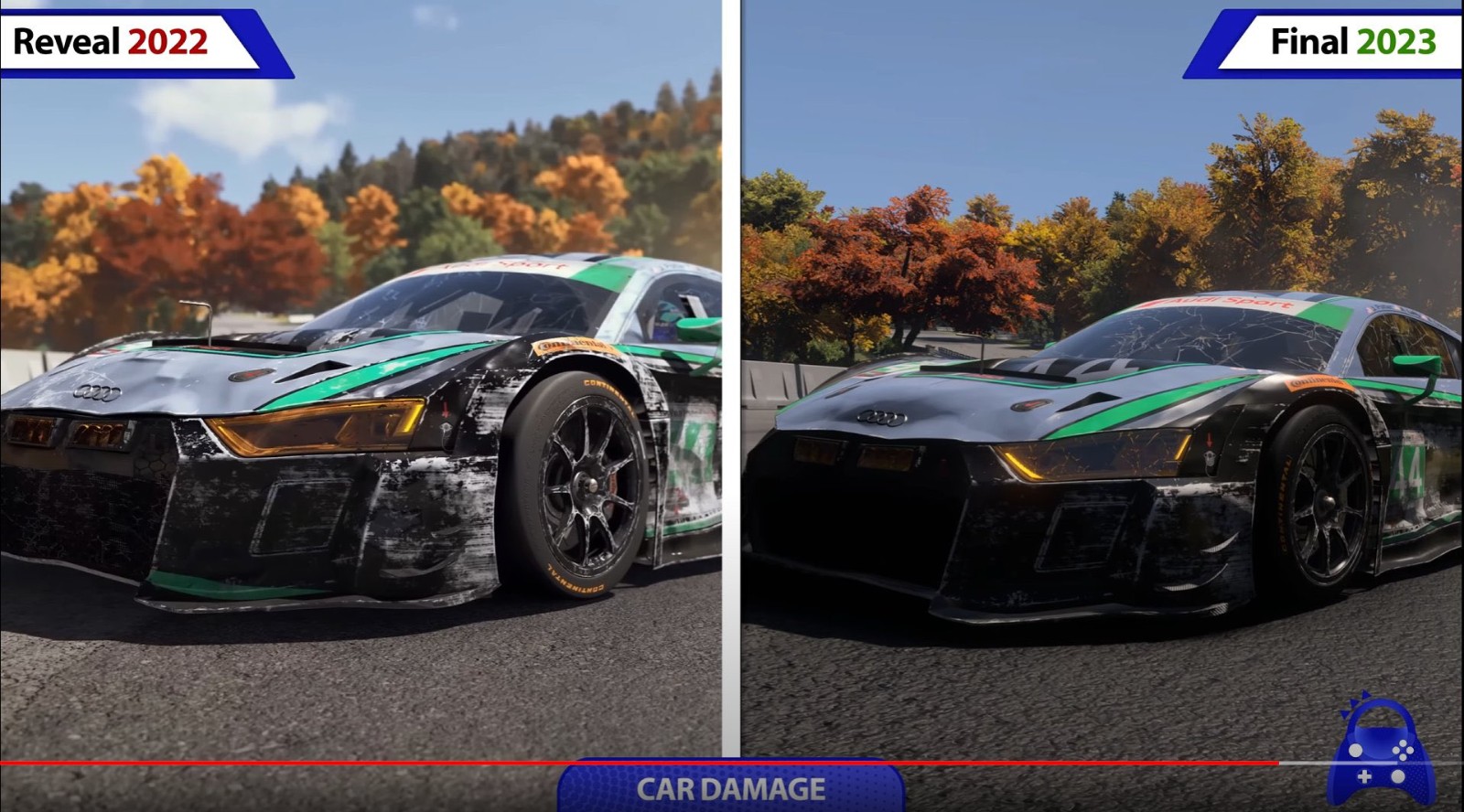 《极限竞速：Motorsport》PC版的画面严重缩水。
