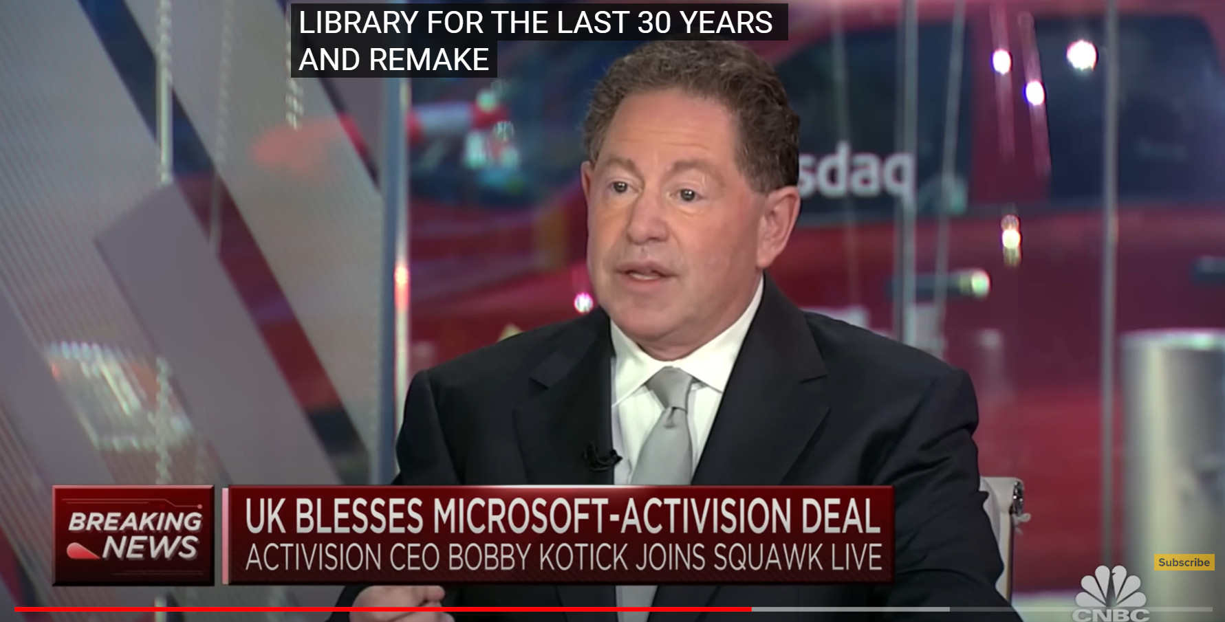 Activision首席执行官暗示，收购后将重新制作一些旧游戏。
