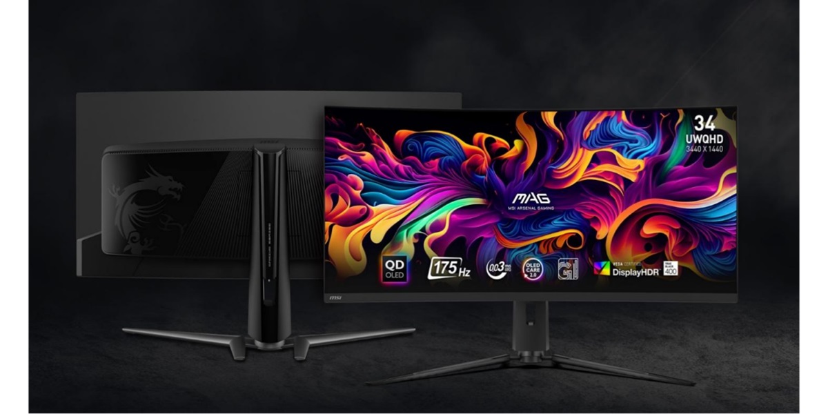 MSI发布了6款QD-OLED游戏显示器，全覆盖范围从27英寸到49英寸
