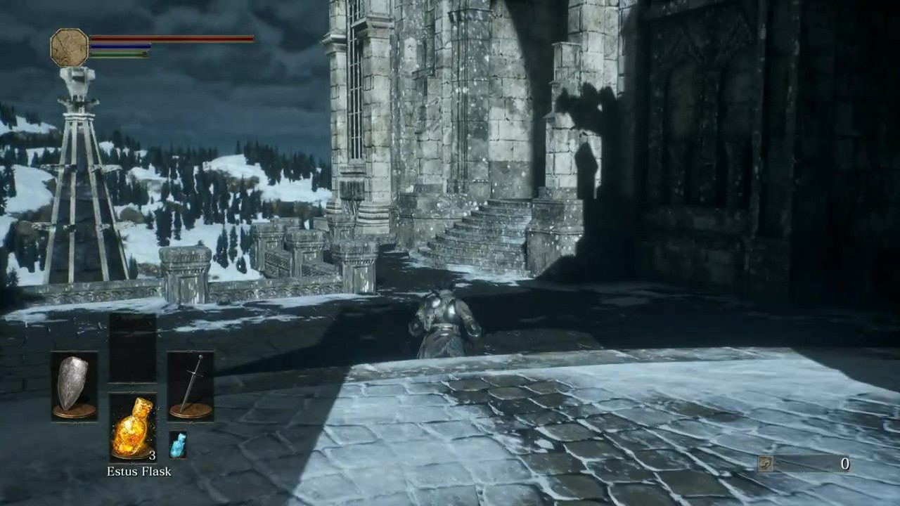 粉丝们制作的奇幻版本5《黑暗之魂3》的演示屏幕焕然一新。
