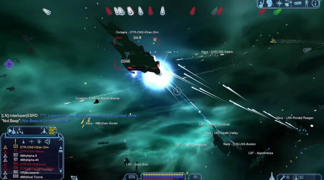 经典作品《自由枪骑兵》变成了MOD的太空MMO
