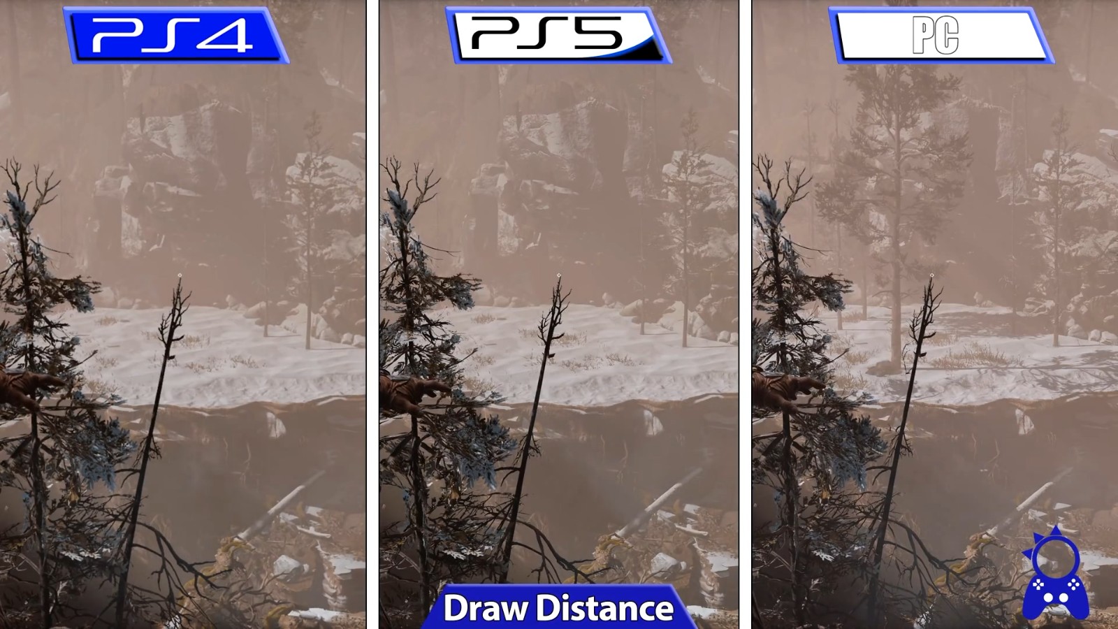 《战神4》三平台画质对比新版本的效果得到了进一步的提升。