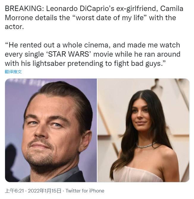 小李原来是《星球大战》骨灰粉，曾经为了逼女友看每一部《星球大战》电影，把电影院挤得水泄不通。