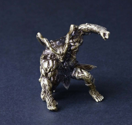 《最终幻想7：重制版》主题黄铜小雕像伊薇特霸气登场