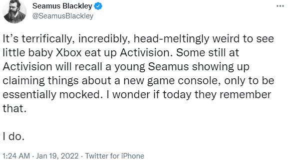 报复就是报复。Xbox之父发消息嘲讽嘲笑他的动画师。