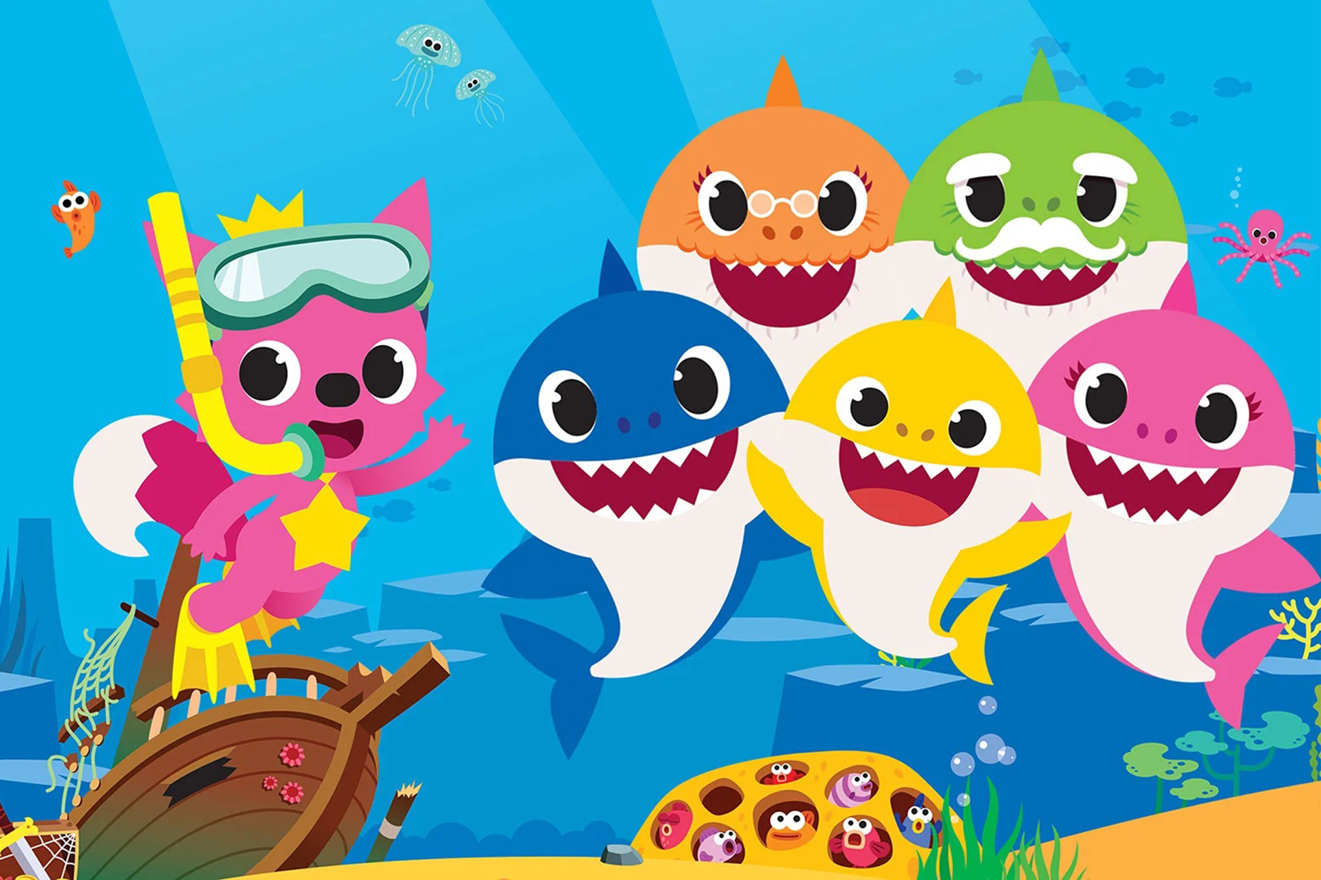 流行的英文儿歌《Baby  Shark》将被派拉蒙拍成电影。