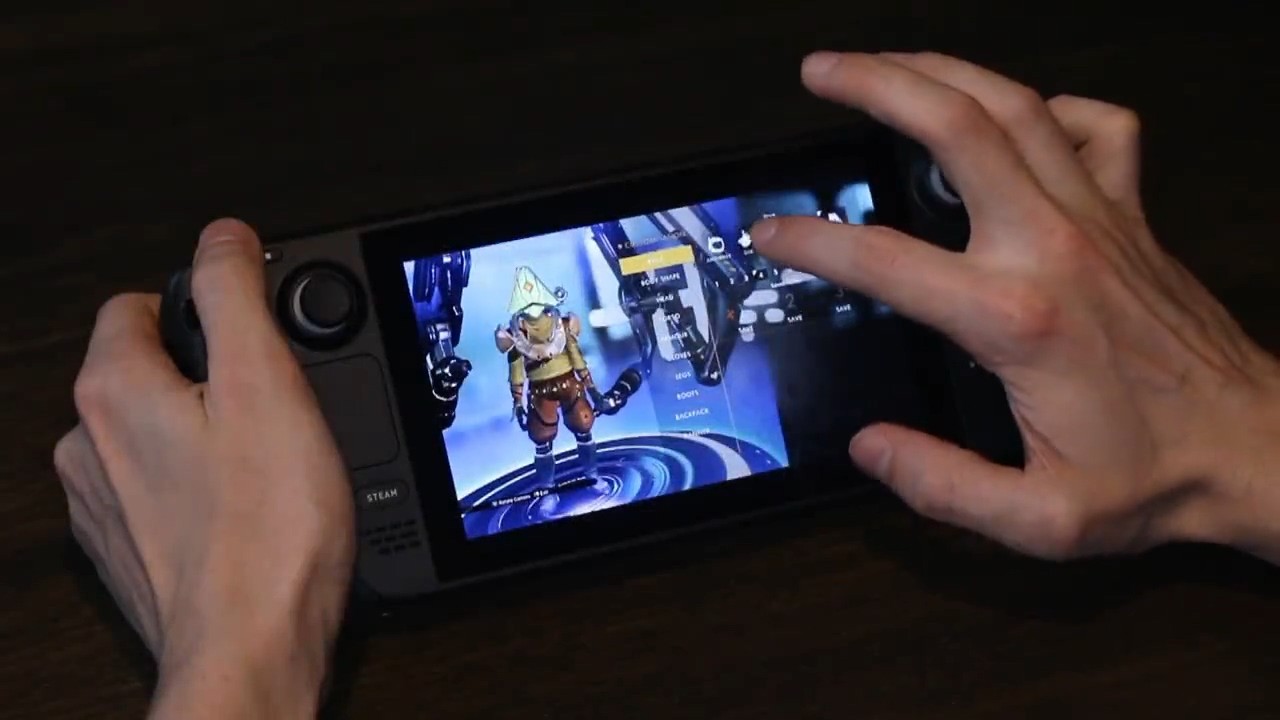 《无人深空》现在完全支持Steam  Deck触摸屏操作。