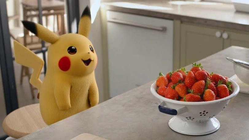 《与宝可梦的甜蜜冬天》短视频美食很吸引人。