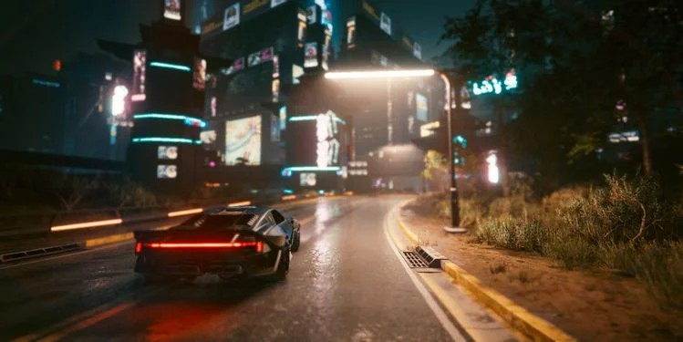 真《不夜城》《赛博朋克2077》新蛋可以关整条街的灯。