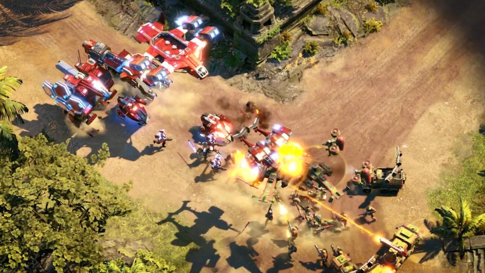 RTS游戏《穿越火线：军团》新的预览演示是在线蒸汽