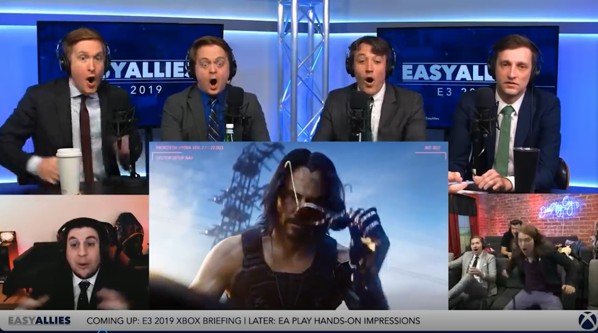 《赛博朋克2077》发布了感谢视频，感谢选手们一路的支持。