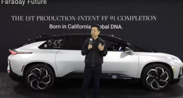 贾跃亭的第一辆FF91马上组装量产，号称是第二辆法拉利。