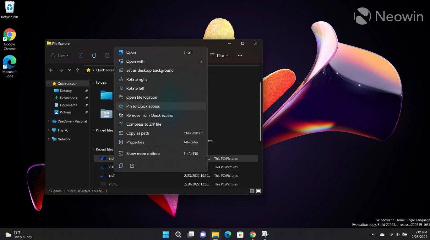 Windows  11的最新改进是预览版：文件管理器更加实用。