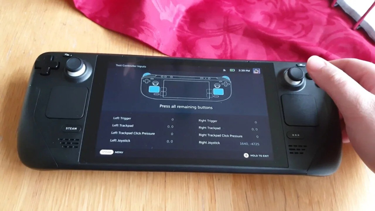 蒸汽甲板摇杆漂移是一个已经发布的软件问题修复。