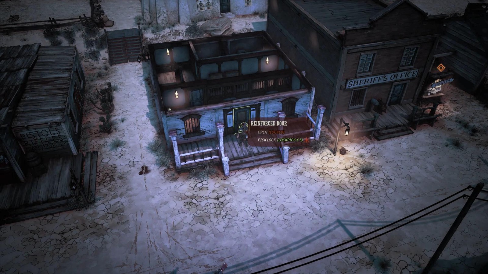 《诡异西部》新真机演示显示犯罪，帮助他人。