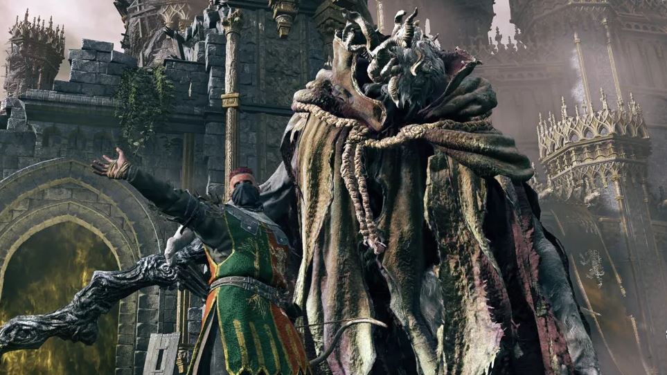 《艾尔登法环》拍照模式Mod放出了一张和老婆的合照！