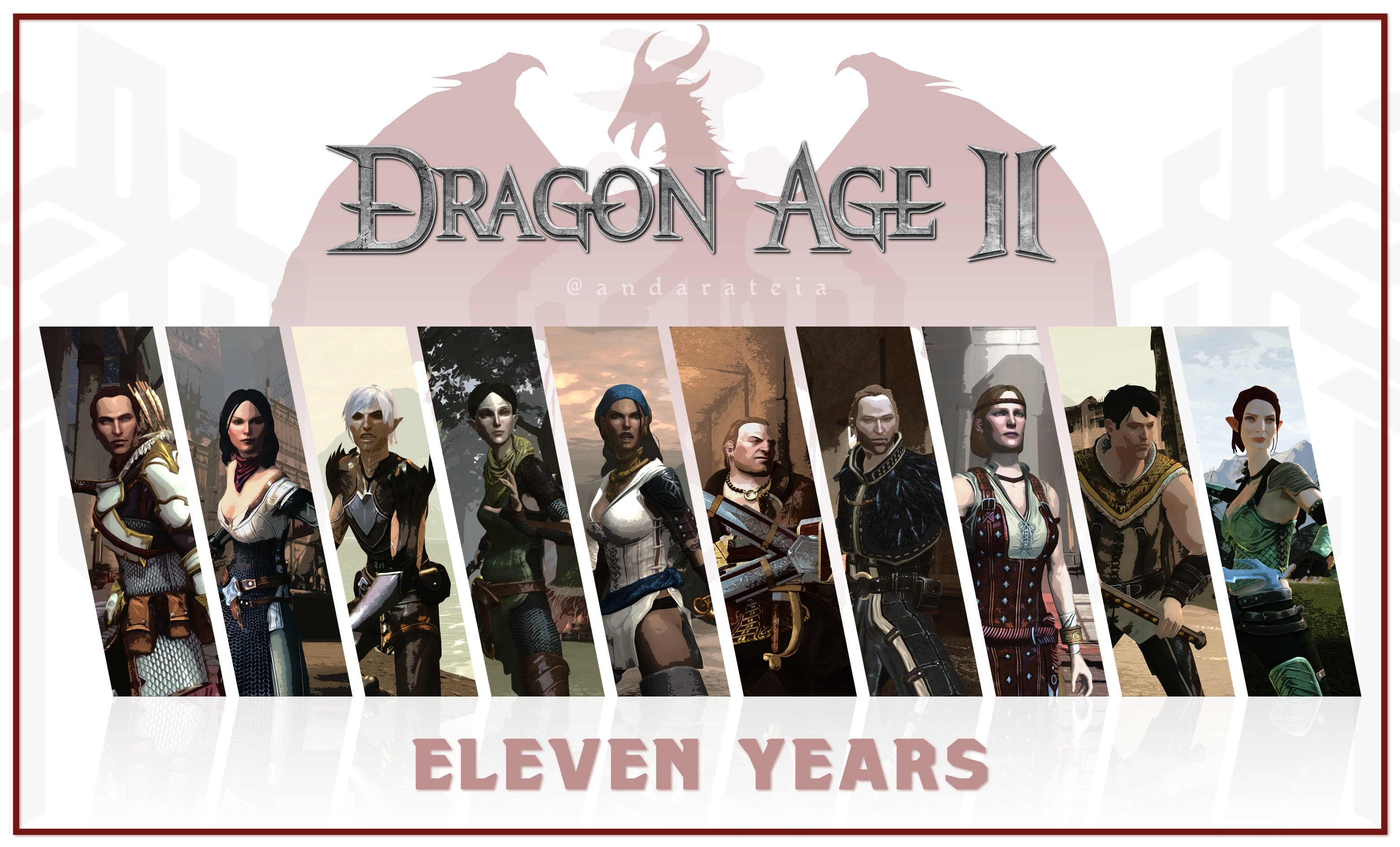 一年前的今天，《龙腾世纪2》发布。