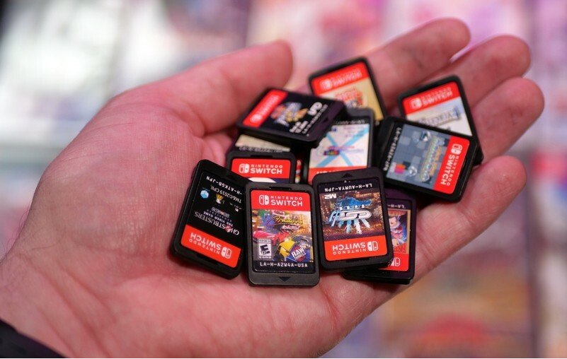 2021年任天堂的实体游戏销量占英国实体游戏总销量的47%。