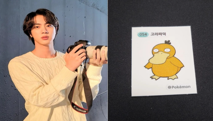 宝萌面包贴第一次拿到贴纸是在韩国BTS偶像孙。