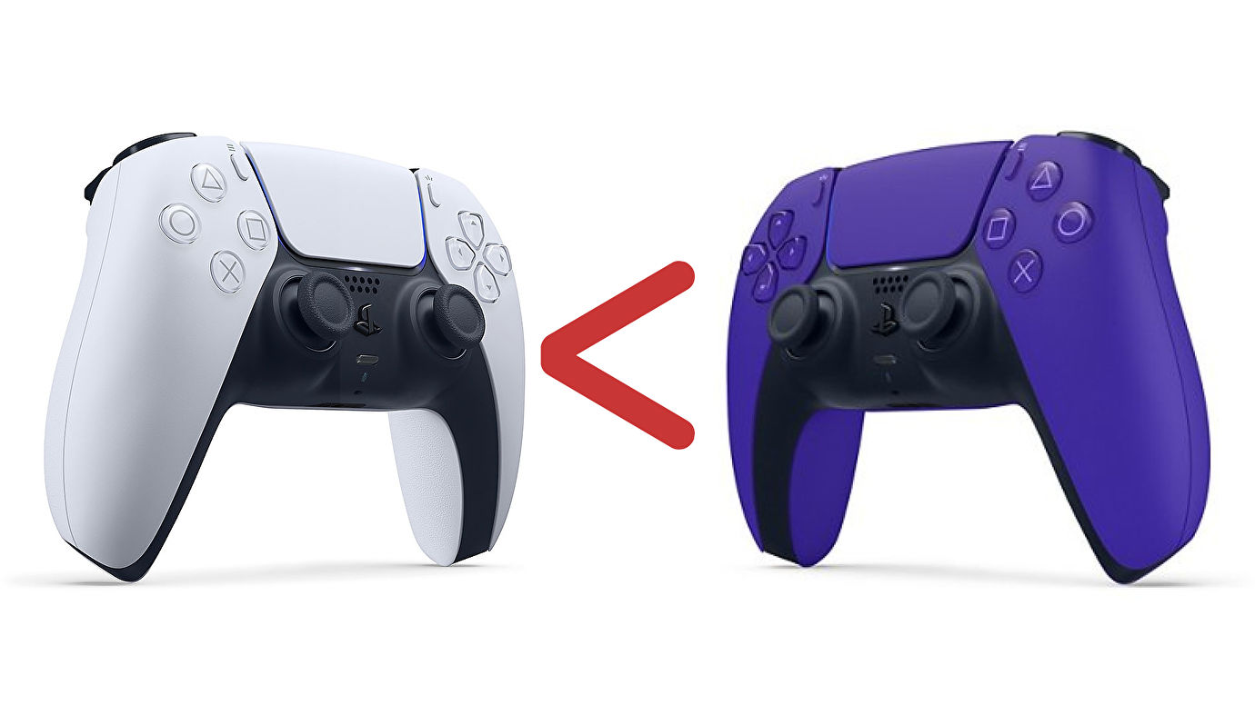 新颜色的PS5手柄会更耐用，扳机弹簧会更厚。