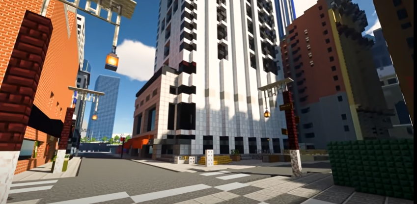 玩家计划《我的世界》创造真实尺寸。纽约有近3000人参加。